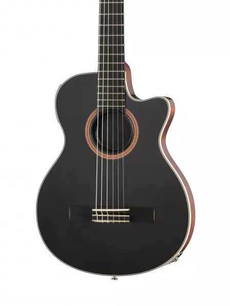Классическая гитара, со звукоснимателем, черная, Shadow, CC-44B  рис.2 