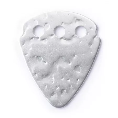 TeckPick Медиаторы 12шт, алюминий, с текстурой, Dunlop, 467R.TEX