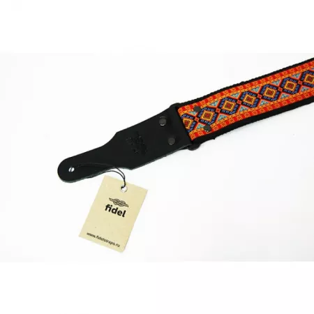 Classic Jacquard Ремень для гитары, жаккард, орнамент, Fidel, FL4004JD