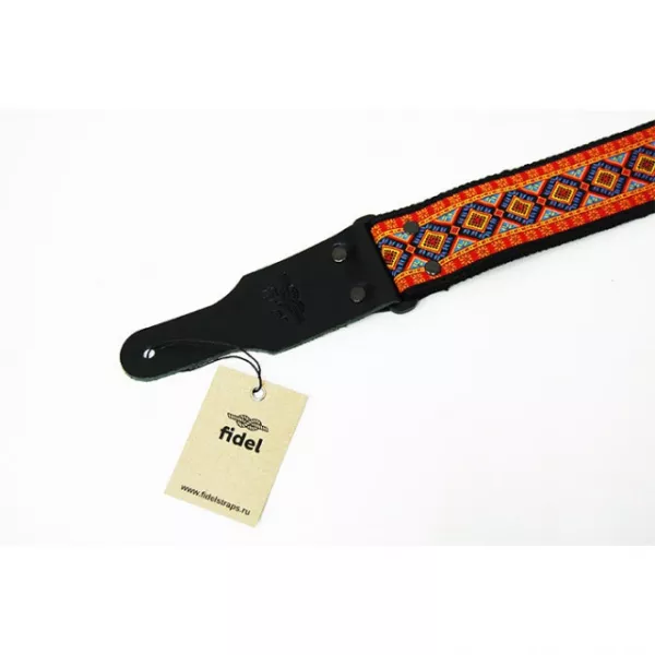 Classic Jacquard Ремень для гитары, жаккард, орнамент, Fidel, FL4004JD  рис.2 