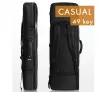BM1093 Keyboard_49 CASUAL Легкий чехол для клавишных инструментов, черный, BAG&music