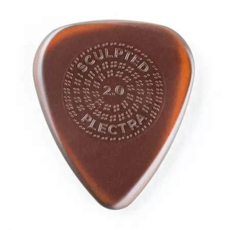 Primetone Медиаторы, 12шт, толщина 2,0мм, с насечкой, стандартные, Dunlop, 510R2.0