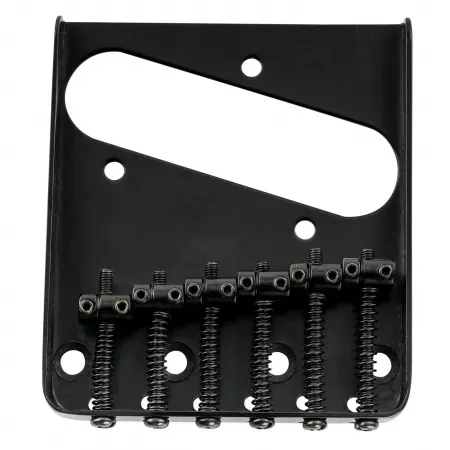 Бридж для электрогитары Tele, черный, Musiclily, MX1841BK