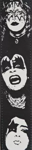 25LK01 KISS Ремень для гитары, рисунок «Kiss», Planet Waves