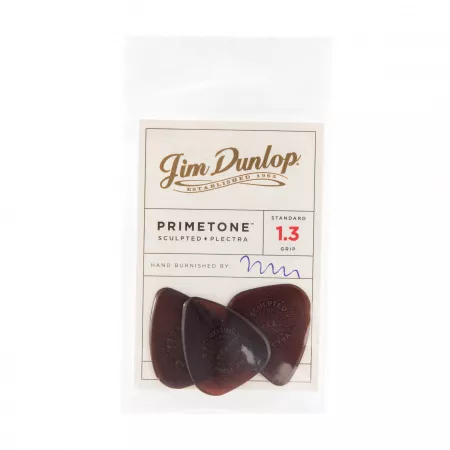 Primetone Медиаторы, 3шт, толщина 1.3мм, с насечкой, стандартные, Dunlop, 510P1.3