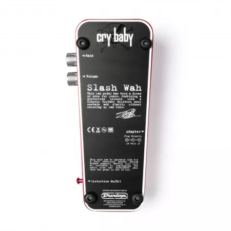 Slash Cry Baby Wah Педаль эффектов, Dunlop, SW95